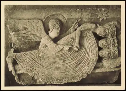 Autun Musée lapidaire Kapitell aus der Kathedrale: Der Traum der Magier 1960
