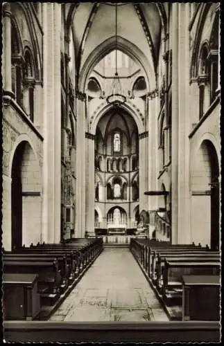 Ansichtskarte Limburg (Lahn) Limburger Dom (Innenansicht) 1960