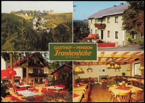 Schwarzenbach Wald GASTHOF Frankenhöhe Schwarzenbach Löhmar im Frankenwald 1991