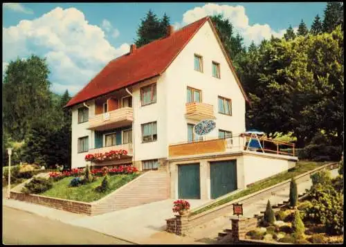 Ansichtskarte Bad Lauterberg im Harz Kurpension Haus Kerstin 1976