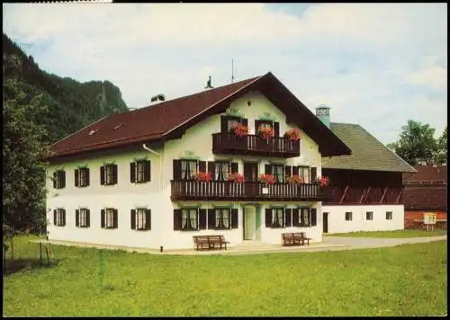 Ansichtskarte Graswang-Ettal Gästehaus Gröbl Linderhofer Straße 10 1978