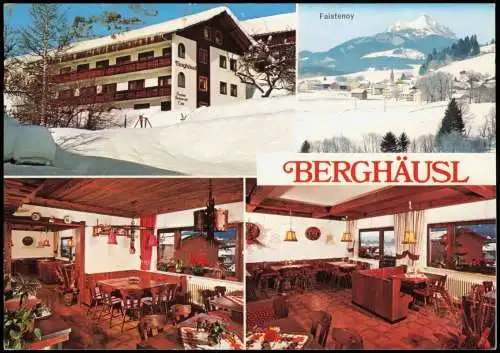 Faistennoy-Oberstdorf (Allgäu) Pension Restaurant BERGHÄUSL 1981