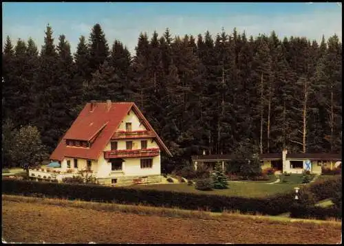 Ansichtskarte Rothaus-Grafenhausen HAUS AM ALPENBLICK Pension Garni 1978