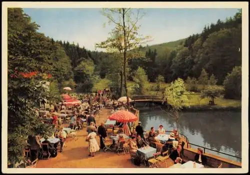 Leopoldstal Horn  Meinberg  Pension SILBERMÜHLE Teutoburger Wald  1957