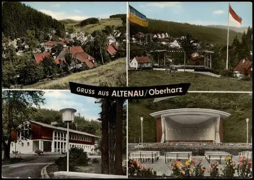 Altenau Schulenberg im Oberharz-Clausthal-Zellerfeld 4B Stadtteilansichten 1971
