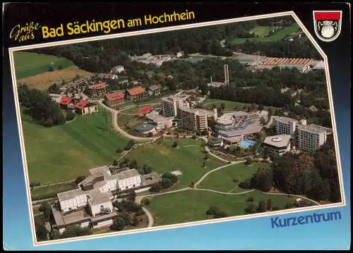 Ansichtskarte Bad Säckingen Luftbild Luftaufnahme 1993