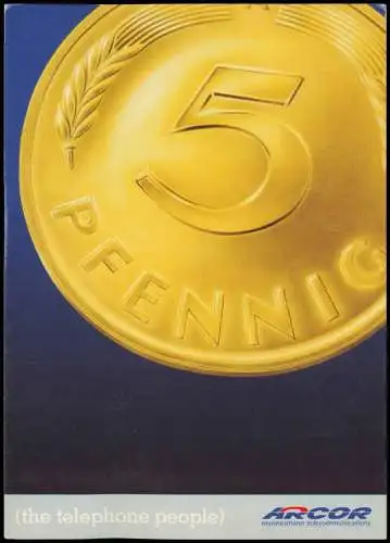 Ansichtskarte  Reklame & Werbung Telefon ARCOR 2004