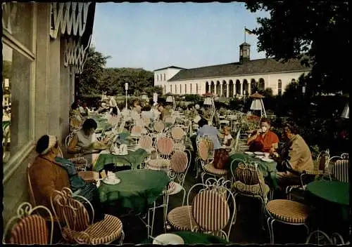Ansichtskarte Norderney KUR-Cafe am Kurplatz 1987