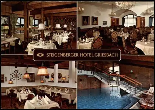 Bad Griesbach im Rottal Steigenberger Hotel 4 Bild Innenansichten 1978