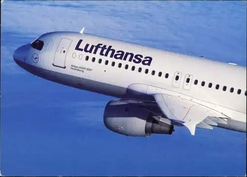 Ansichtskarte  Lufthansa Airbus A320-200 Flugwesen - Flugzeuge 1985
