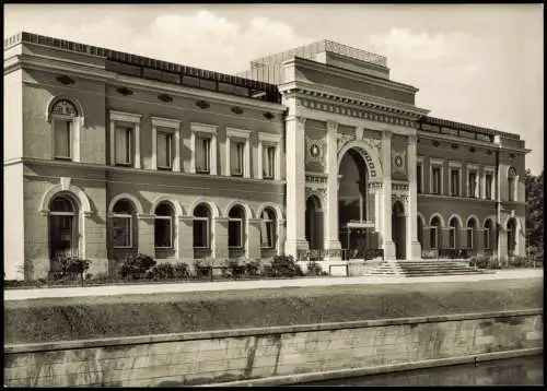 Ansichtskarte Braunschweig Staatsbank Fotokarte 1961