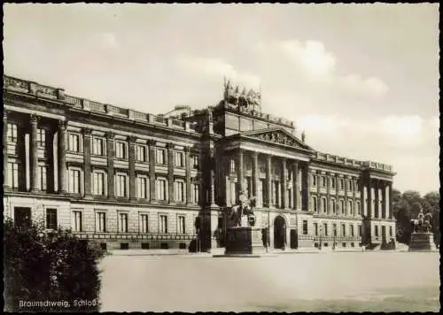 Ansichtskarte Braunschweig Schloß 1969