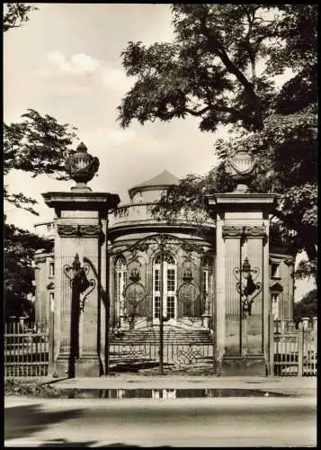 Ansichtskarte Braunschweig Kavalierhaus im Schloßpark Richmond 1962