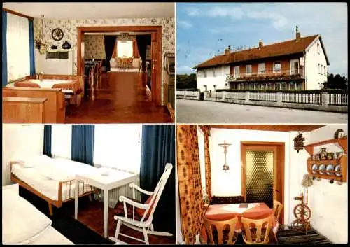 Vaterstetten-Feldkirchen LK München Cafe Wimmer 4 Bild mit innenansichten 1982