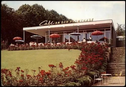 Ansichtskarte Bad Eilsen Café AN DER PROMENADE 1979