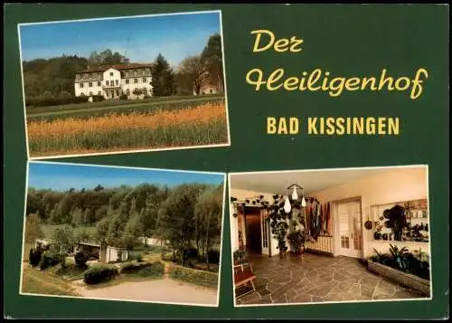 Ansichtskarte Bad Kissingen Bildungsstätte Der Heiligenhof 3 Bild 1994
