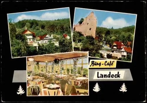 Ansichtskarte Emmendingen Burg-Café-Landeck 3 Bild 1978