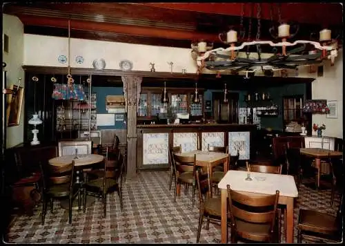 Handorf-Münster (Westfalen) Hotel Restaurant DEUTSCHER VATER - Gastraum 1970