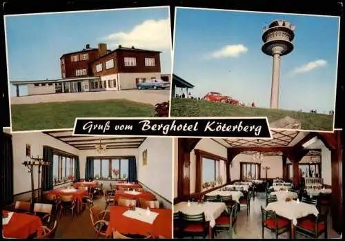 Lügde (Westfalen) BERGHOTEL und GASTSTÄTTE KÖTERBERG 4 Bild 1976