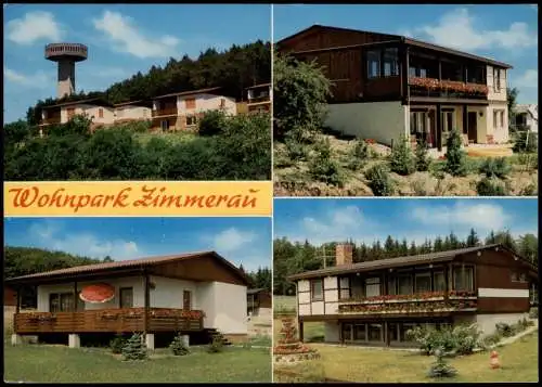 Ansichtskarte Zimmerau 4 Bild Berggasthof ZUM BAYERNTURM 1973