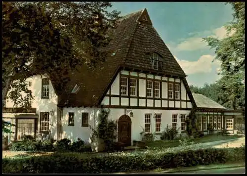 Ansichtskarte Aumühle Waldesruh am See - Fischerhaus 1974