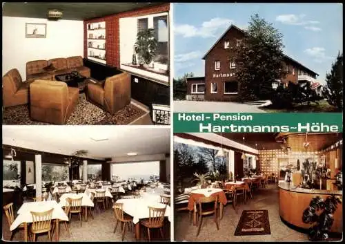 Ansichtskarte Reken LK Borken Hotel - Pension HARTMANNS-HÖHE 1977