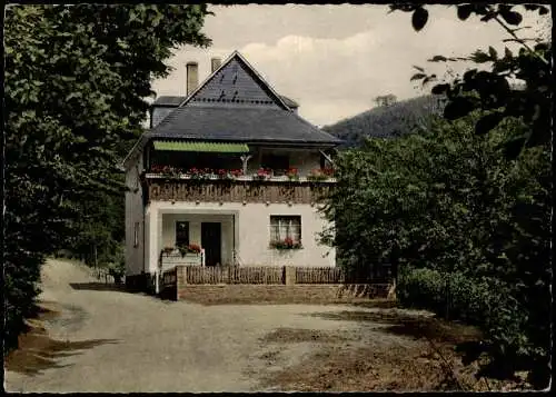 Ansichtskarte Lütz Mosel Gästehaus der Pension STRAUSSMÜHLE 1964