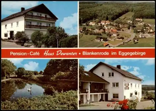 Blankenrode Lichtenau Westfalen  Café Haus Dewenter Eggegebirge 4 Bild 1981