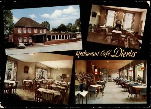 Ansichtskarte Hitzacker (Elbe) RESTAURANT CAFÉ DIERKS 4 Bild 1965