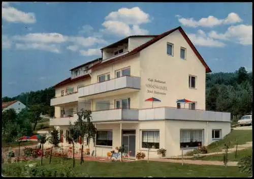 Ansichtskarte Bad Bocklet Kurpension Sonnenkanzel 1978