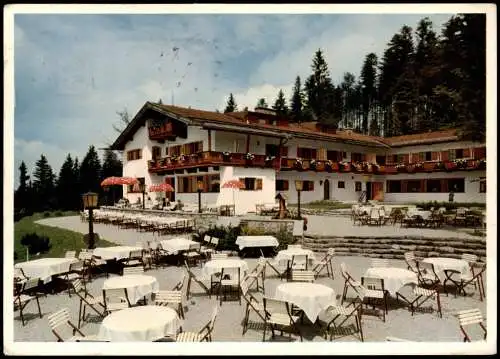 Ansichtskarte Schliersee Kurhotel Schliersbergalm 1967