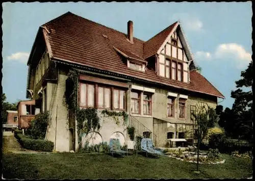 Ansichtskarte Rödinghausen Pension Kemper 1968