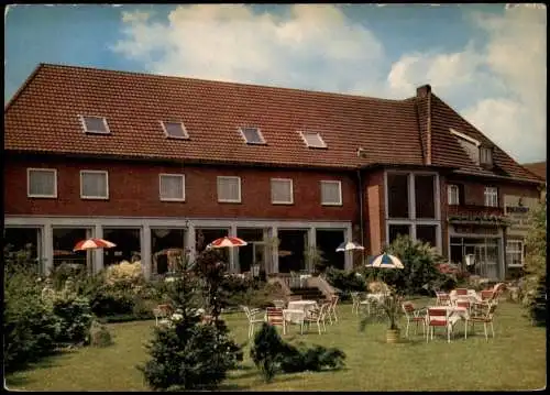 Ansichtskarte Groß Reken HOTEL VOGELWIESCHE Schlegel-Biere 1968