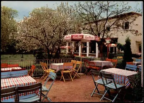 Ansichtskarte Wannsee-Berlin FORSTHAUS an der Hubertusbrücke 1971