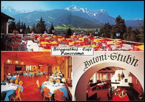 Garmisch-Partenkirchen Mehrbildkarte Hotel Berggasthof  Volker Neuroth 1980