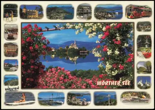 Reifnitz Wörthersee Mehrbildkarte Rund um den Wörther See 2000