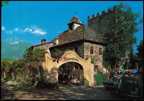 Schloss Thurnstein SCHLOSS THURNSTEIN Bekannte Gaststätte bei Meran 1990