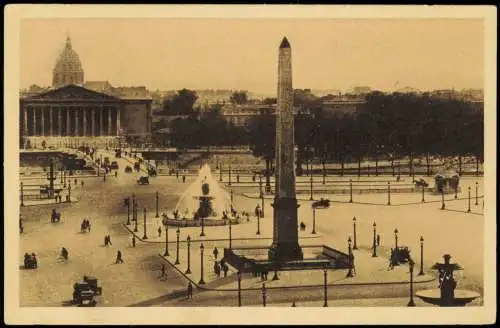CPA Paris Place de la Concorde 1941