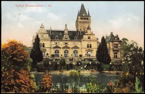 Ansichtskarte Hummelshain Schloß Hummelshain i. Thüringen 1917