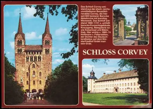 Ansichtskarte Höxter (Weser) Schloß Corvey 1994