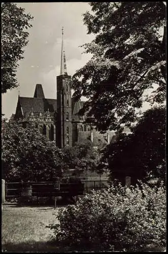 Postcard Breslau Wrocław Kreuzkirche - Fotokarte 1966
