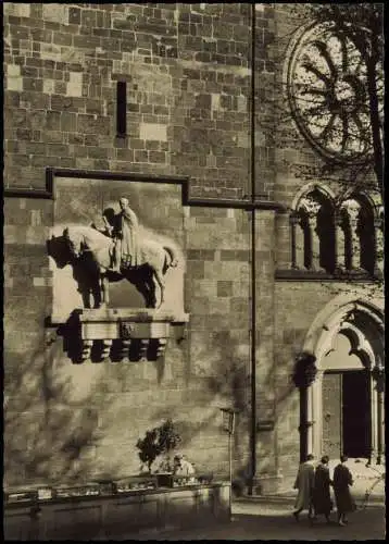 Ansichtskarte Bremen Moltke - Denkmal an U. L. Frauenkirche 1973