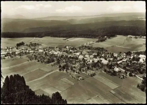 Ansichtskarte Göttelfingen-Seewald Luftbilf Fliegeraufnahme 1964