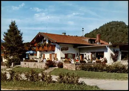 Ansichtskarte Schleching CAFÉ BERTI Chiemgau 1978