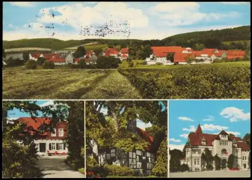 Ansichtskarte Hachenhausen Rittergut Mehrbild - b. Bad Gandersheim 1982