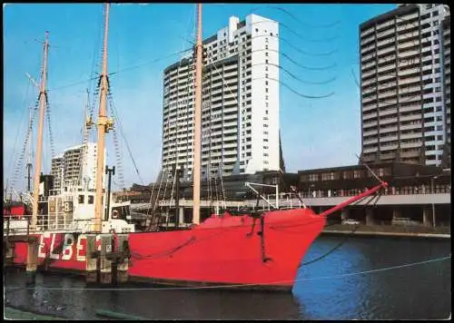 Ansichtskarte Bremerhaven Feuerschiff „Elbe 3" im Museumshafen 1985