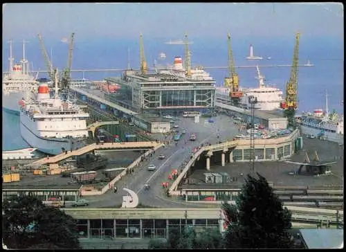 Odessa Одеса Одесса Hafen Одесса. Морской вокзал. 1980