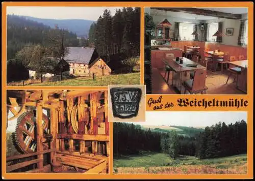 Bayern Technisches Denkmal Weicheltmühle Gimmlitztal Reichenau Frauenstein 1980