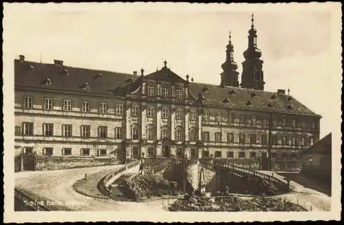 Ansichtskarte Bad Staffelstein Schloß Eingang - Fotokarte 1930