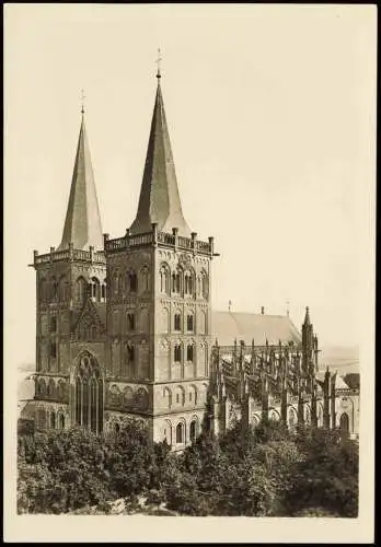 Ansichtskarte Xanten St. Victor Dom - Fotokarte 1960